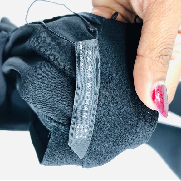 ZARA Woman V Neck Blouse - Picture 7 of 7